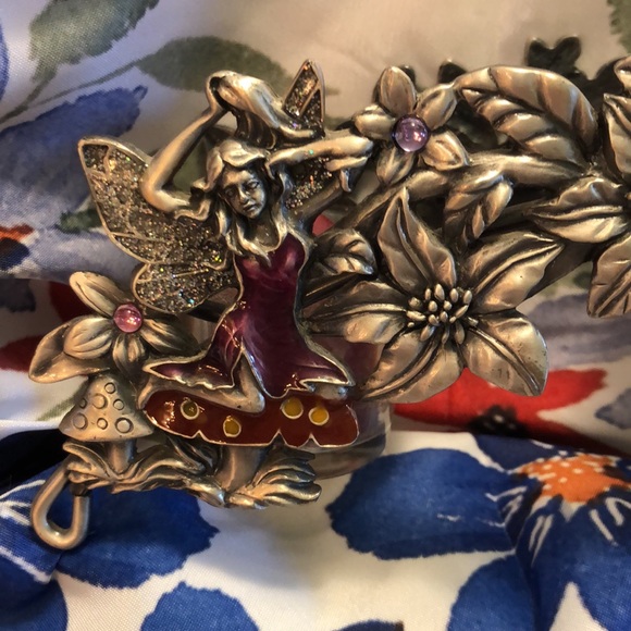 Partylite - Three Votive Candle Holder with Votives, candles, jewels and fairies - Picture 2 of 10